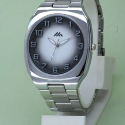VIRAKTI Men Brass Dial & Bracelet Style Straps Analogue Watch H-25-GREY WHITE-image-66