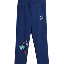 Puma Boys Graphic Printed Cotton Track Pants-image-84