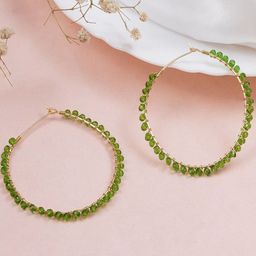 BeAbhika Contemporary Hoop Earrings-31