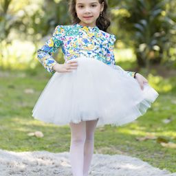 THE PONY & PEONY CO. Print Fit & Flare Dress-image-58