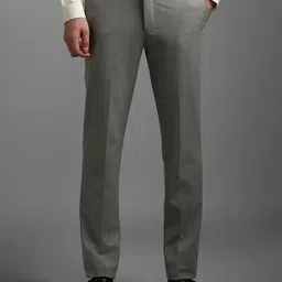Louis Philippe Men Slim Fit Trousers-picture-2
