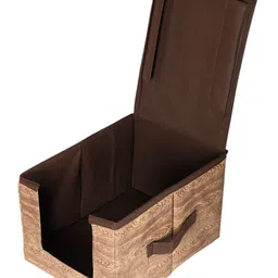 Kuber Industries Brown Set of 4 Regular Multi-Utility Organisers image 3