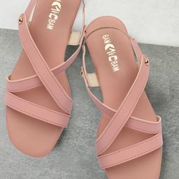 bam bam Women Embellished Open Toe Flats-image-54