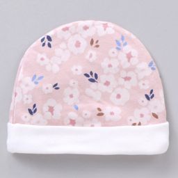 Ben Benny Caps Floral Print Solid Pack of 2 Pink - Diameter 9 cm image 2