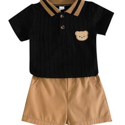 StyleCast x Revolte Boys Shirt Collar Shirt With Shorts-picture-45