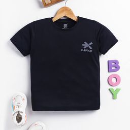 HRX by Hrithik Roshan Boys Brand Logo Rapid-Dry T-shirt-picture-17