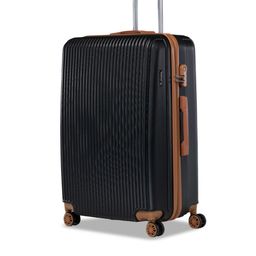 Maleta Textured Hard Sided Water Resistant Small Trolley Bag-54