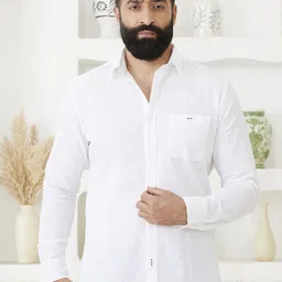MR BUTTON Men Relaxed Opaque Casual Shirt-image-65