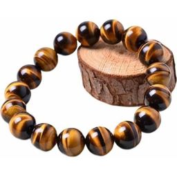 Divine souvenirs Unisex Artificial Beaded Elasticated Bracelet-image-99