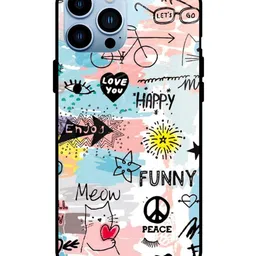 QRIOH Typography Printed iPhone 13 Pro Max Back Case Mobile Accessories-picture-29