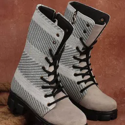 Denill Women Textured High-Top Winter Boots-58