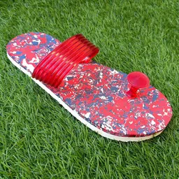 ADJ Men Red Flip Flops-image-77
