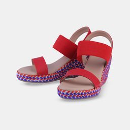 HEEL YOUR SOLE Women Leather Wedge HeelSandals-35
