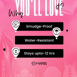 MARS Skyline Smudge Proof Liquid Eyeliner 4ml - Black image 5