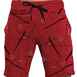 TRIPR Men Abstract Print Regular Shorts-15