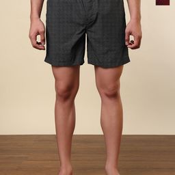 SleepZ by Raymond Pack Of 2 Printed Pure Cotton Mid-Rise Boxer AHBA00003-X1-image-92
