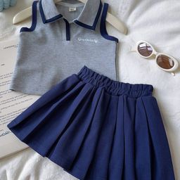 StyleCast x Revolte Girls Top with Skirt-image-38