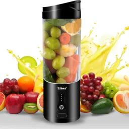 530 ML Portable Blender with 4000 mAh battery back up 240 W Juicer Mixer Grinder-image-2