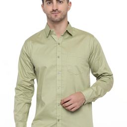 MODERNITY Spread Collar Short Sleeves Long Sleeves Pure Cotton Shirt-image-56