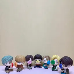 AUGEN Set Of 7 BTS Action Figures & Toys-7