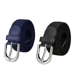 Niddleman Men Pack Of 2 Braided Belt-image-91