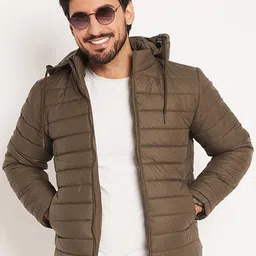 VERO AMORE Men Solid Hooded Quilted Jacket-picture-47
