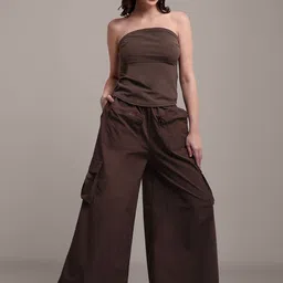 iki chic Strapless Strapless Tube Top & Trouser Co-Ord Set-picture-20