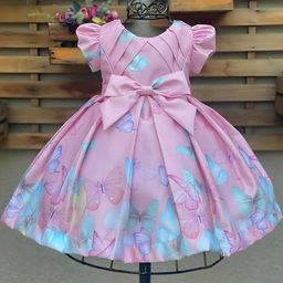 HOPZONIC Girls Pink Dresses-19