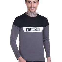 FIRST SLEEP Men Colourblocked T-shirt-image-90