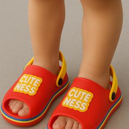 ONFEET Kids Red EVA Clogs-3