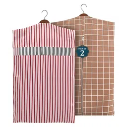 Aura Brown Set of 2 Regular Multi-Utility Organisers-12