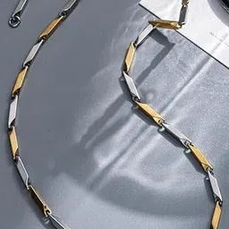 Roadster Silver-Plated Stainless Steel Minimal Necklace-image-56