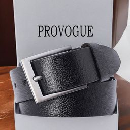 Provogue Men Textured Leather Formal Belt-image-90
