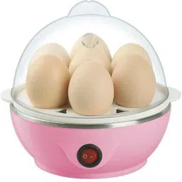 Egg Cooker Electric Egg Maker with Measuring Cup Steamer Boiler 7 Capacity Automatic Shut Off White Egg Poacher EGG COOKER Egg Cooker (White, 7 Eggs) Egg Cooker-23
