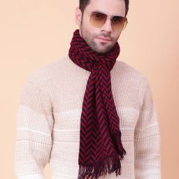 vesture Striped Men Muffler-image-137