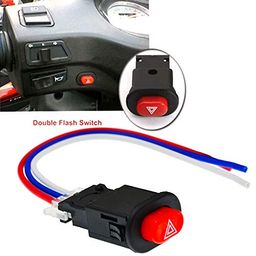 CentIoT - Universal Turn Light Dual Flash Switch - Control Button Handle Bar image 2