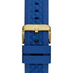 GUESS Men Patterned Dial & Textured Straps Analogue Multi Function Watch GW0729G1 image 4