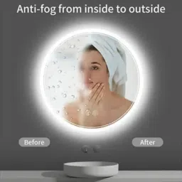 ledmirror.in Round LED Mirror with Lights Dimmable Vanity Mirror-picture-24