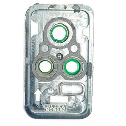 generic Sparepart Store 100 OG Complete Camera Lens Glass with Frame Compatible with Vivo Y73 image 2
