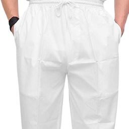 fashtastic Men's Round Elastic Pajama with Nadi String and Zip image 3
