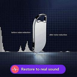 calmora DIMSY Key Chain Voice Recorder with 32GB Inbuilt Memory Digital Voice Recorder Hd 4k Voice Activated Recording Device with Triple Noise Reduction Small Audio Recording Gadget (32gb Keychain) image 5