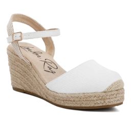 London Rag White Women Espadrille Wedges-picture-41