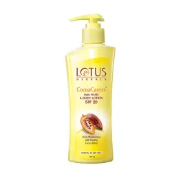 Lotus Herbals Cocoa Caress Daily Hand & Body Lotion SPF 20-picture-33
