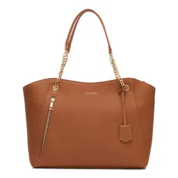 MIRAGGIO Dakota Brown Shoulder Tote Bag-picture-2