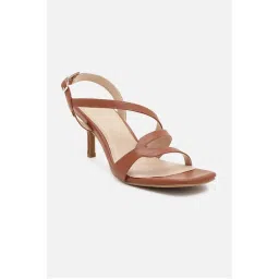 Allen Solly Women Brown Casual Stiletto Heels-picture-6