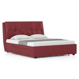 urban ladder Bornholm Engineered Wood King Size Drawer Storage Bed in Finish-picture-14