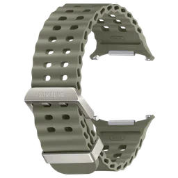 SAMSUNG ET-SNL70MKEGIN HNBR, Titanium Marine Band for Galaxy Watch Ultra (Lugless Design, Green)-23