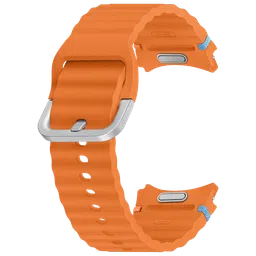 SAMSUNG ET-SNL30SOEGIN HNBR Sport Band for Galaxy Watch7 (S/M) (Breathable Design, Orange)-image-57