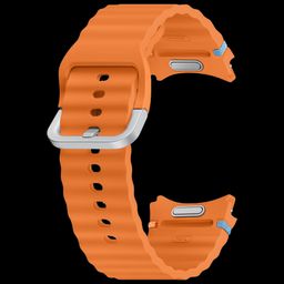 SAMSUNG ET-SNL31LOEGIN HNBR Sport Band for Galaxy Watch7 (M/L) (Breathable Design, Orange)-10