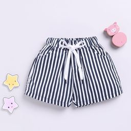 Here&Now X Denikid Infant Girls Striped Pure Cotton Shorts-picture-31